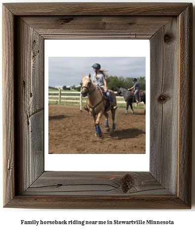 family horseback riding near me in Stewartville, Minnesota